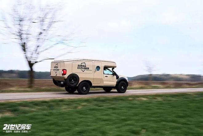 创 Auriga Explorer越野露营车不朽情缘游戏手机版双备胎+流线车身！德国初(图4)